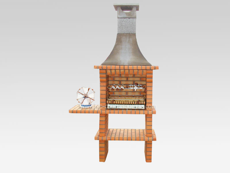 Brick Barbecue 42, Manufacture Garden Brick Barbecue Grill - BBQ in refractory bricks, Brick barbecues Grill, BBQ nice price, Cheap BBQ, churrasqueiras, Outdoor Barbecue Grill, charcoal barbecue grill, outdoor barbecue grills, charcoal grill, Barbecue and Pizza Oven, Barbecue Grill, Churrasqueiras, bbq with bricks