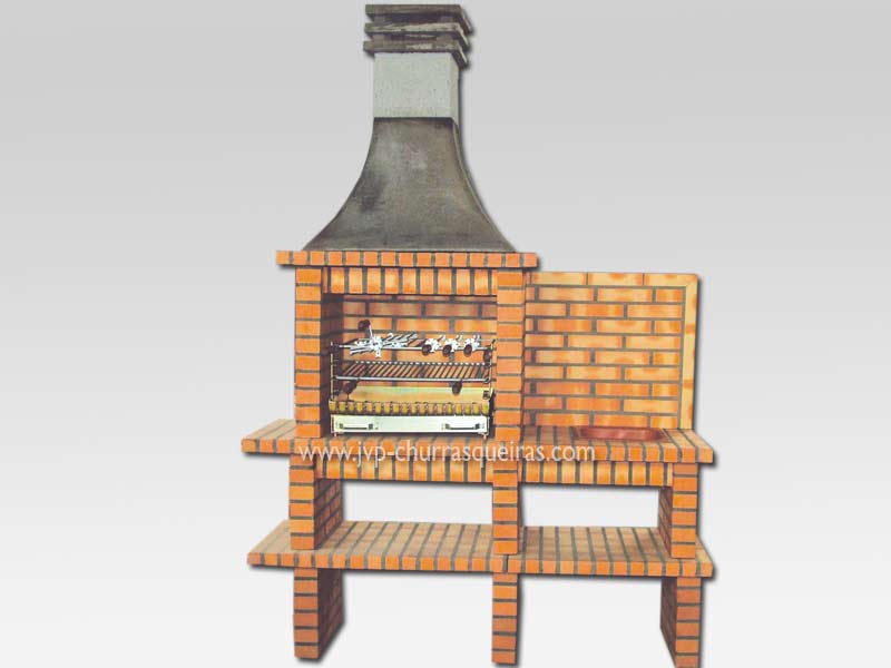 Brick Barbecue 53, Manufacture Garden Brick Barbecue Grill - BBQ in refractory bricks, Brick barbecues Grill, BBQ nice price, Cheap BBQ, churrasqueiras, Outdoor Barbecue Grill, charcoal barbecue grill, outdoor barbecue grills, charcoal grill, Barbecue and Pizza Oven, Barbecue Grill, Churrasqueiras, bbq with bricks