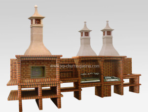 Brick Barbecue 86, BBQ with Oven, Manufacture Garden Brick Barbecue Grill, BBQ in refractory bricks, Brick barbecues Grill, BBQ, churrasqueiras, Outdoor Barbecue Grill, charcoal barbecue grill, outdoor barbecue grills, charcoal grill, Barbecue and Pizza Oven, Barbecue Grill, Churrasqueiras, bbq with bricks