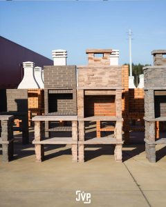 Novos modelos de churrasqueiras, JVP, exposição, Fabrica de Churrasqueiras