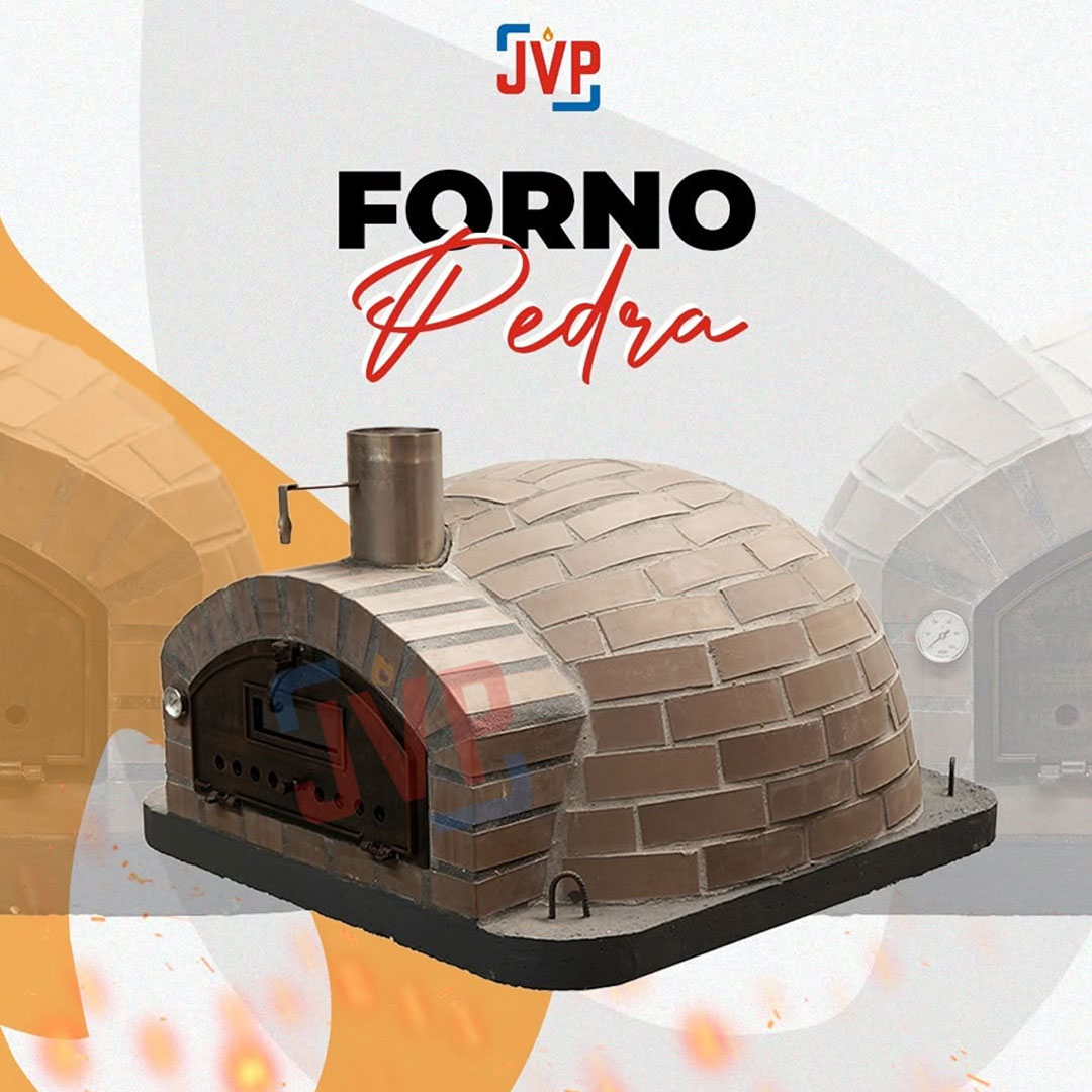 forno grande de tijolo, Fornos a lenha JVP