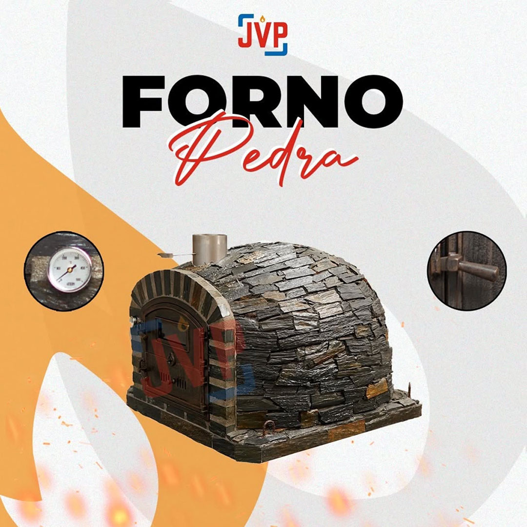 forno de pedra, xisto, Fornos a lenha JVP