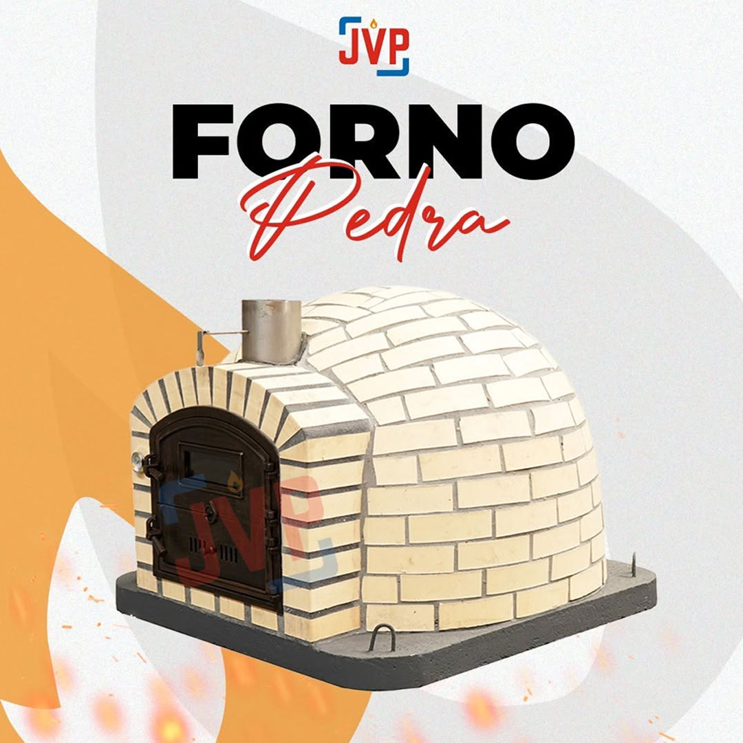 forno de tijolos bege, Fornos a lenha JVP